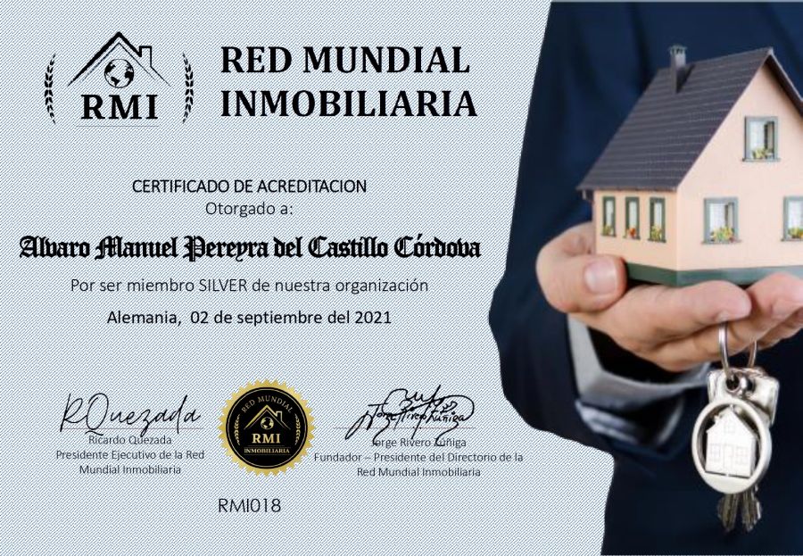 Certificado de Acreditación de Alvaro Pereyra